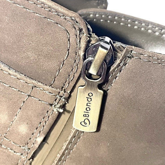 Blondo Dagger Taupe Waterproof Bootie Size 6.5 - Picture 7 of 15
